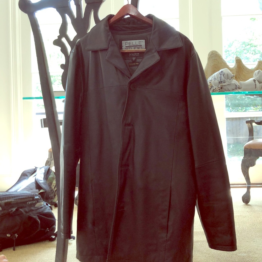 Men’s leather jacket